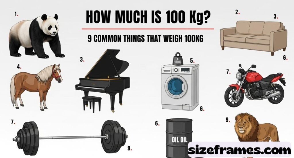 How Much Is 100 Kg