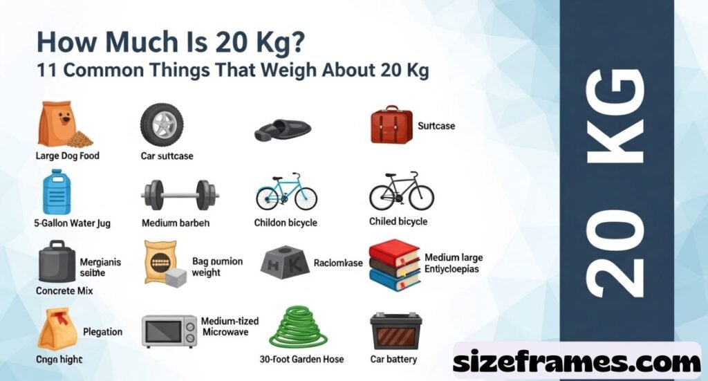 How Much Is 20 Kg