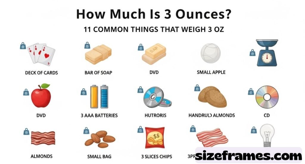 How Much Is 3 Ounces