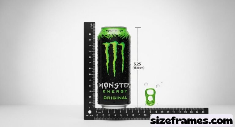 How Tall is a Monster Can: Size, Height, Length