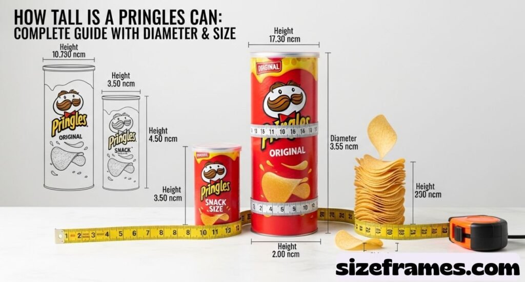 How Tall Is a Pringles Can