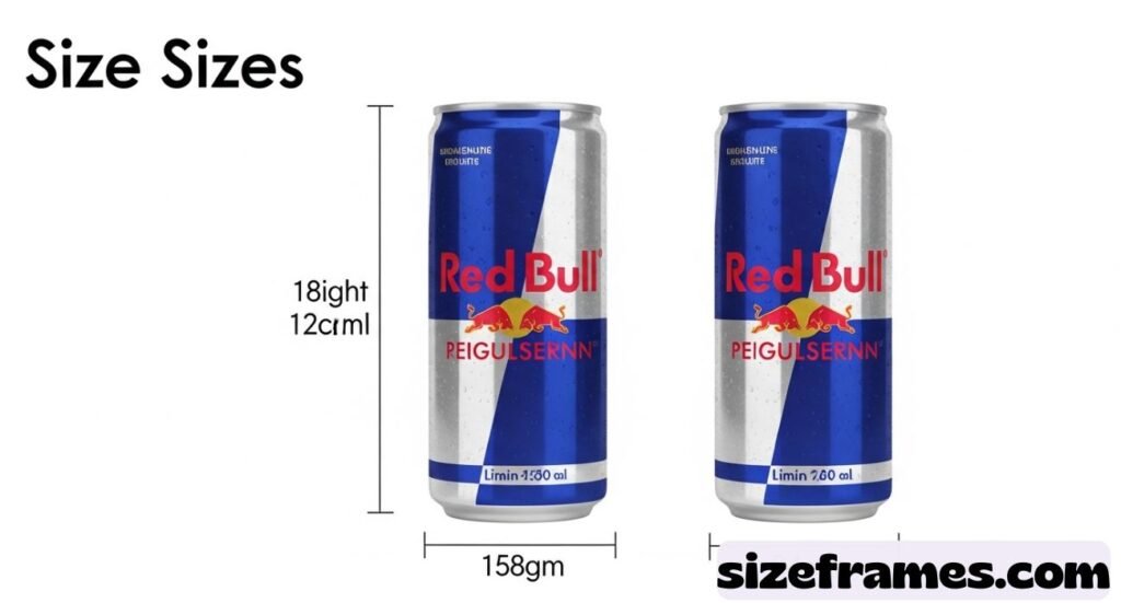 Red Bull Can Dimensions