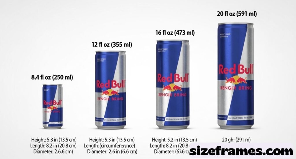 Red Bull Can Dimensions