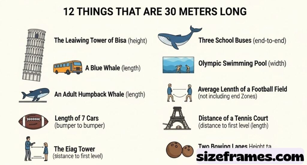Things That Are 30 Meters Long