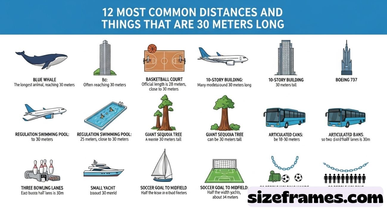 Things That Are 30 Meters Long