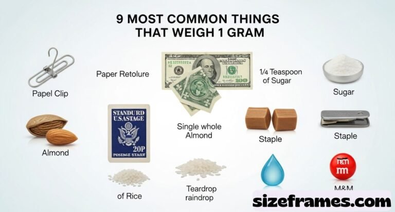 Things That Weigh 1 Gram