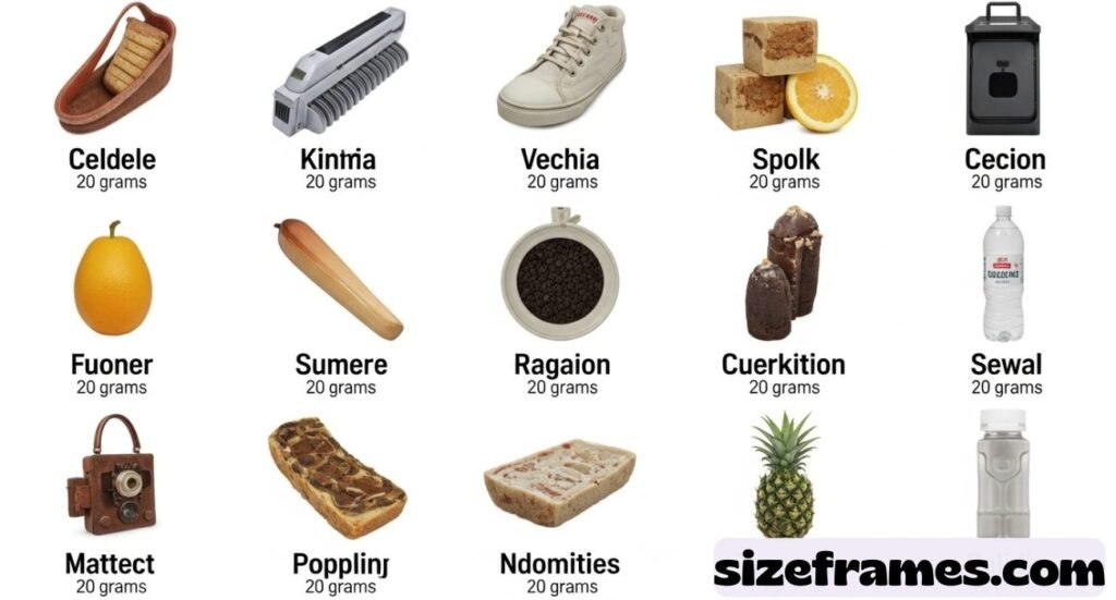 Things That Weigh About 20 Grams