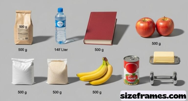 Things That Weigh About 500 Grams