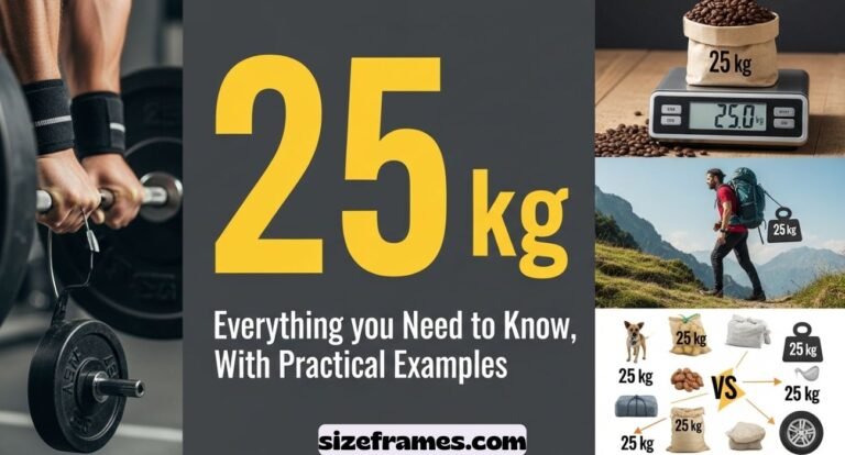 25 kg: Everything You Need to Know, With Practical Examples