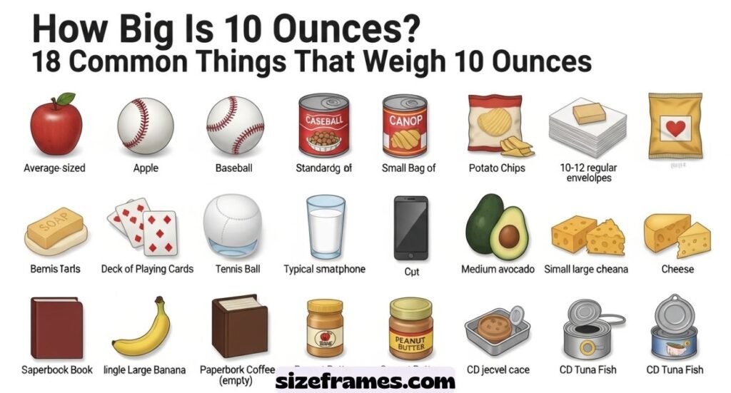How Big Is 10 Ounces