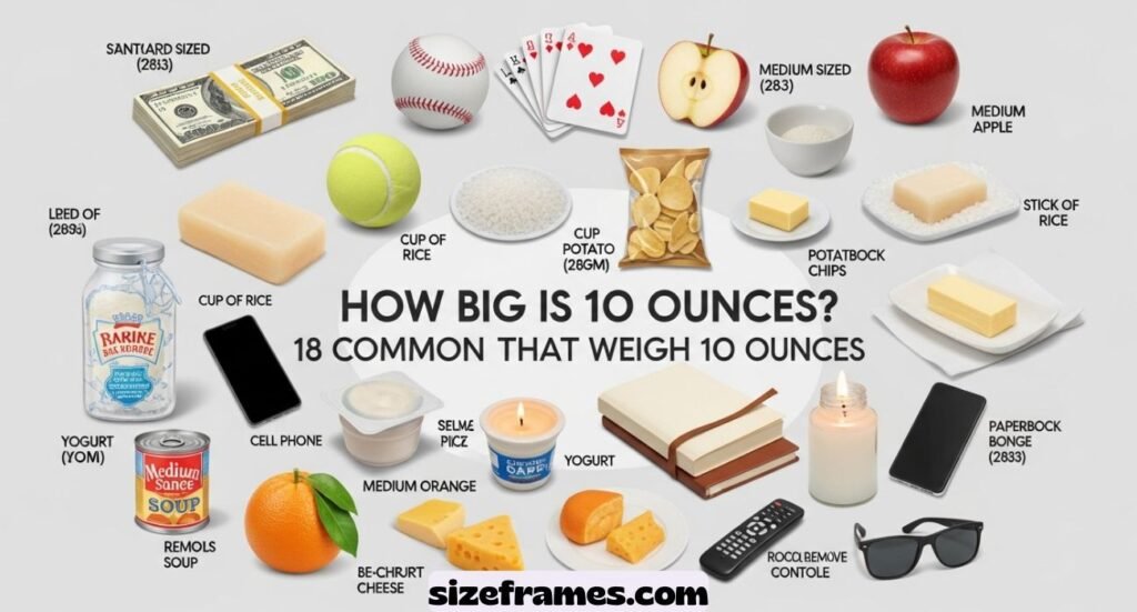 How Big Is 10 Ounces