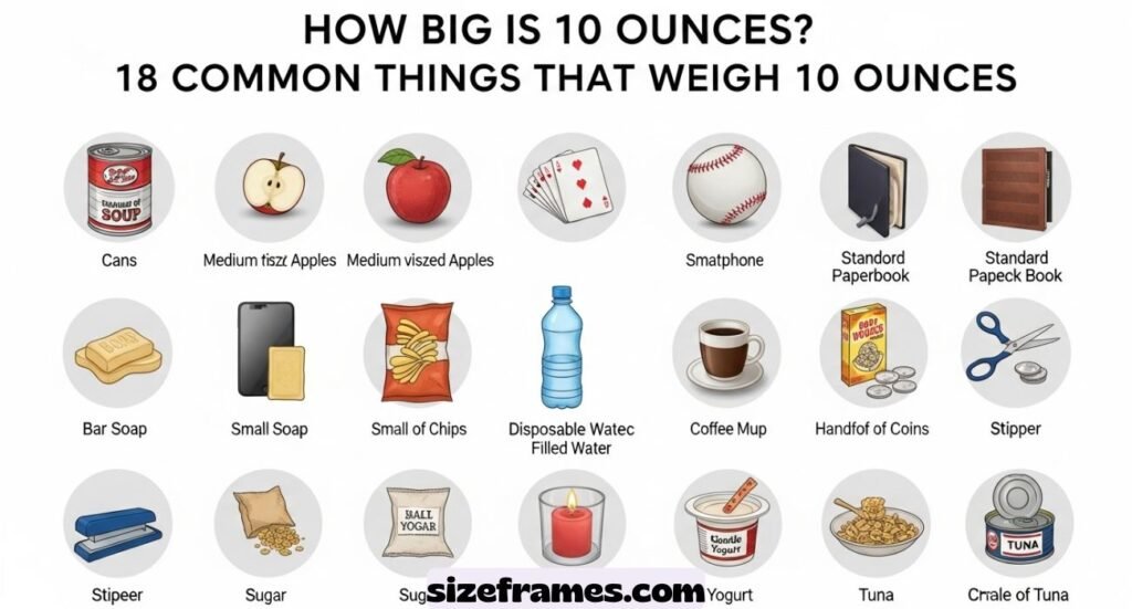 How Big Is 10 Ounces