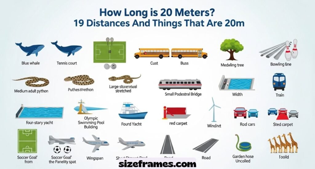 How Long is 20 Meters