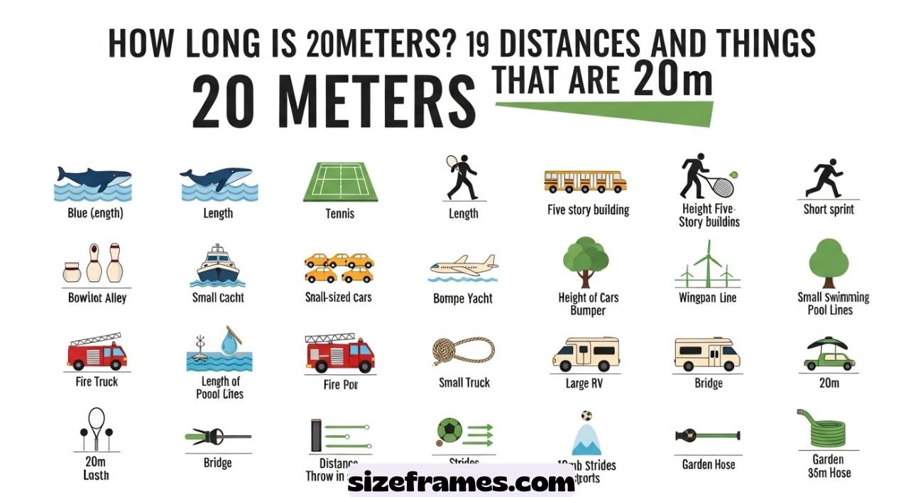 How Long is 20 Meters
