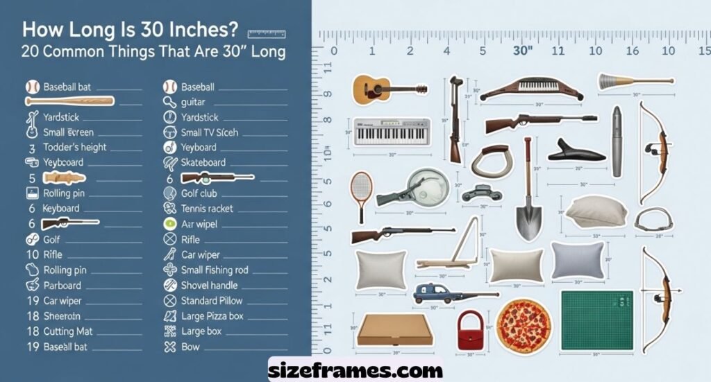 How Long Is 30 Inches