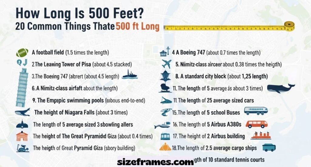 How Long Is 500 Feet