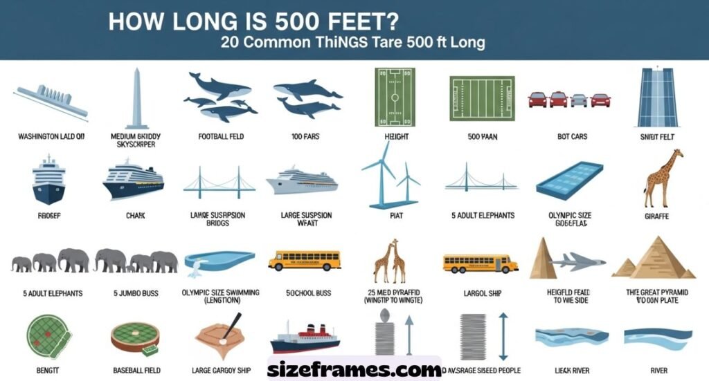 How Long Is 500 Feet