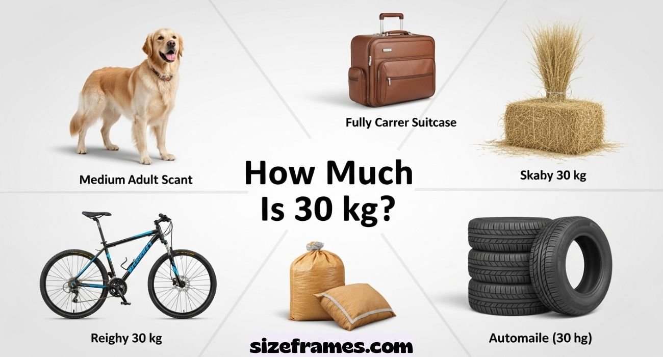 How Much Is 30 kg