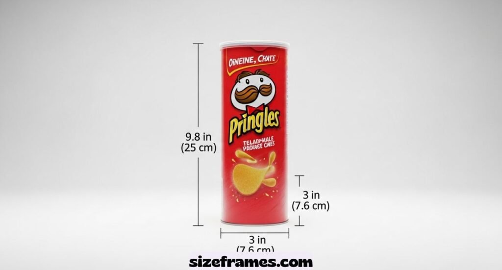 Pringles Can Dimensions