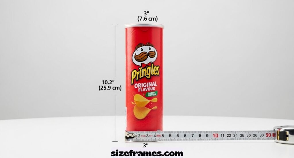Pringles Can Dimensions
