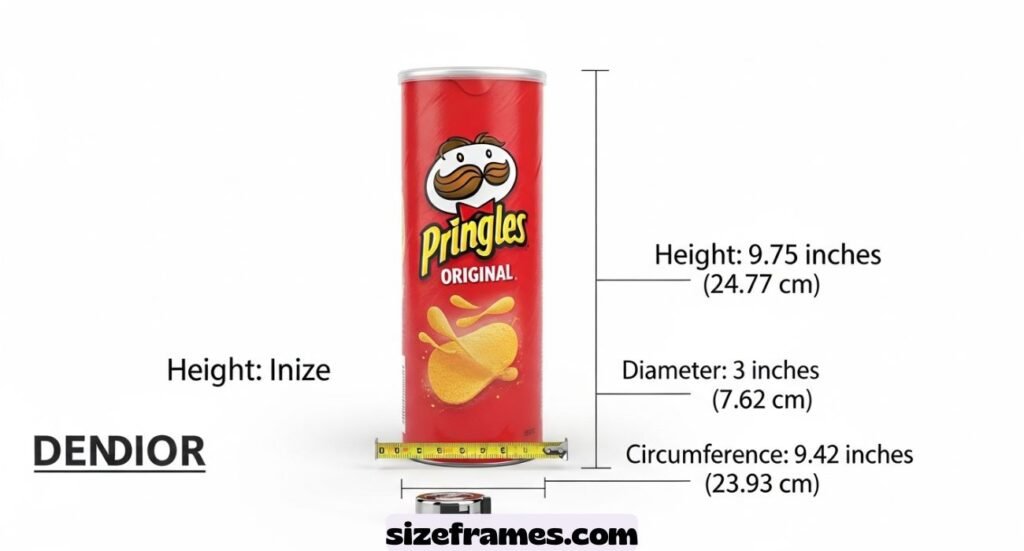 Pringles Can Dimensions