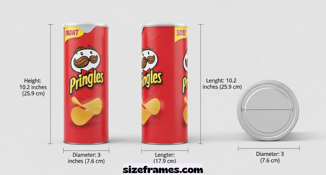 Pringles Can Dimensions