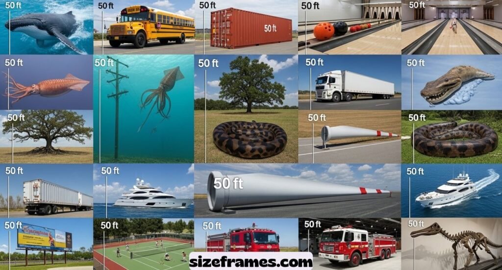 Things That Are 50 Feet Long