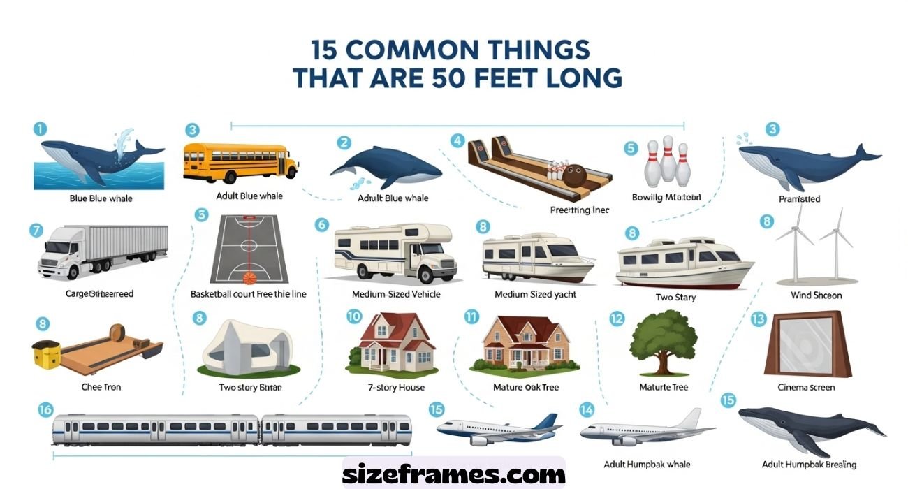 Things That Are 50 Feet Long